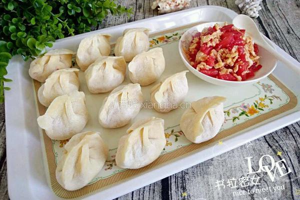 番茄鸡蛋饺子的做法图解13