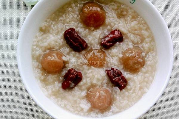桂圆红枣稀饭的做法图解6