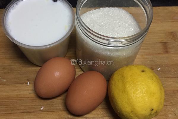 柠檬布丁的做法图解1