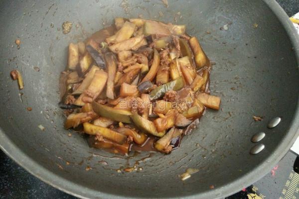 茄子饭的做法图解7