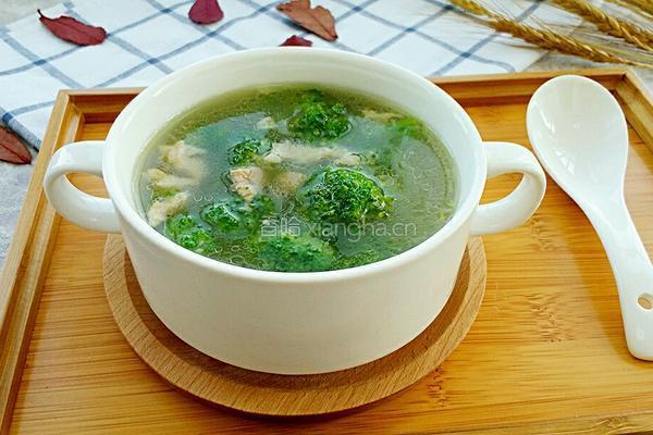 骨汤炖西兰花的做法图解8