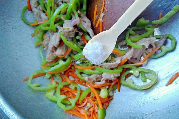 尖椒炒牛肉的做法图解9