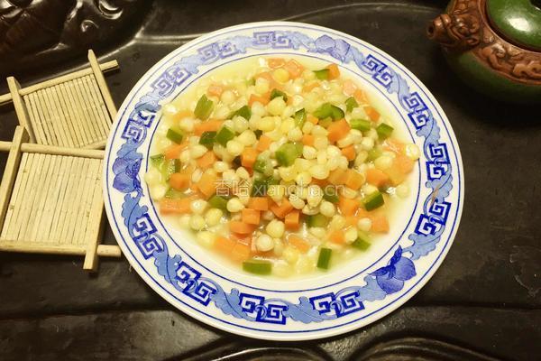 胡萝卜炒玉米的做法图解12