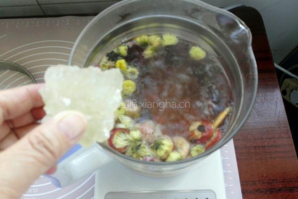 洛神金莲花茶的做法图解4