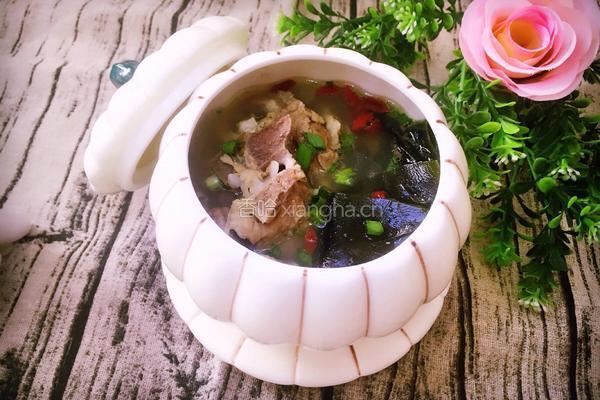海带枸杞排骨汤的做法图解8