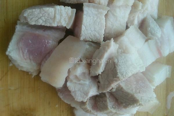 红薯烧肉的做法图解3