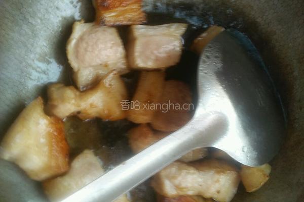 红薯烧肉的做法图解5