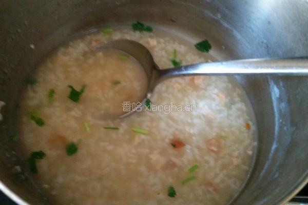 蔬菜瘦肉粥的做法图解5