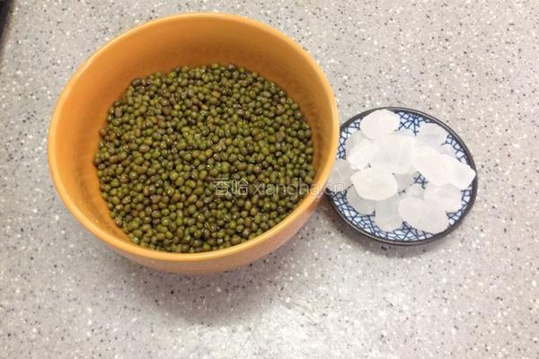 绿豆沙的做法图解1