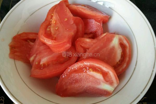 番茄粉丝汤的做法图解2