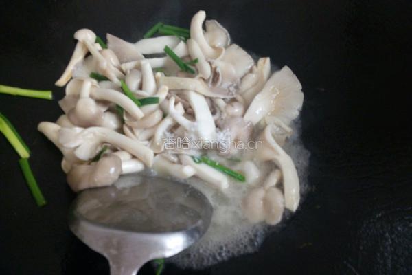 素炒平菇的做法图解7