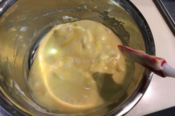 椰香戚风蛋糕的做法图解7