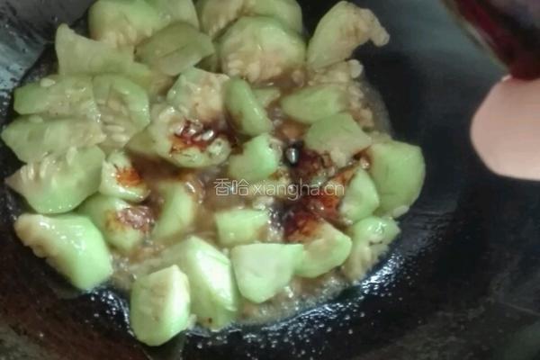 红烧丝瓜的做法图解5