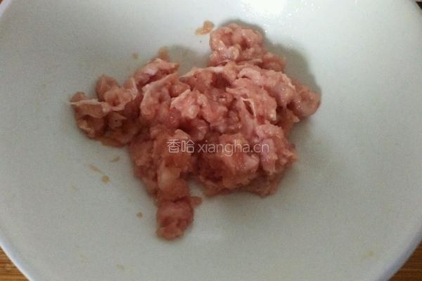 肉末蒸蛋的做法图解2