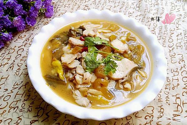 家常酸菜鱼的做法图解9