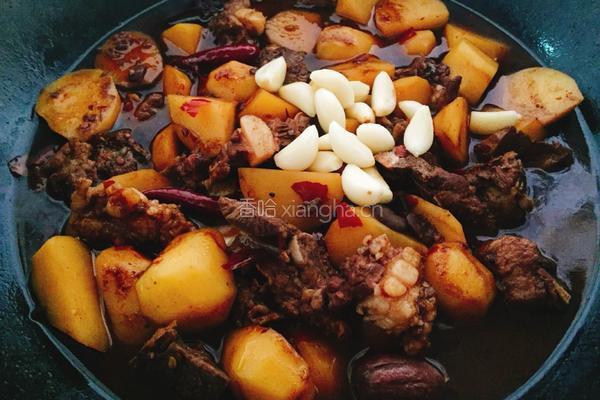 土豆烧排骨的做法图解11