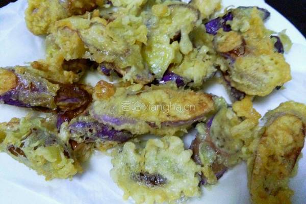 酥炸茄子的做法图解7