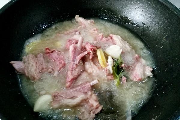 清炖羊排的做法图解12