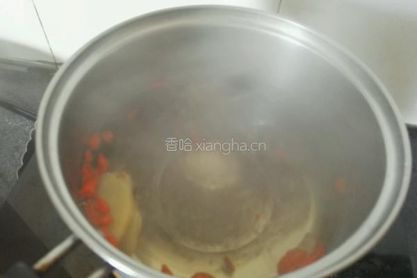 枸杞猪肝汤的做法图解4