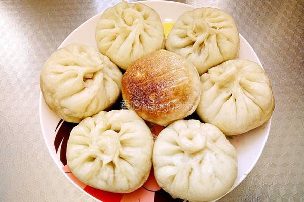 简易版生煎包（杏鲍菇洋葱猪肉馅）的做法图解12