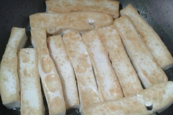 家常煎豆腐的做法图解3