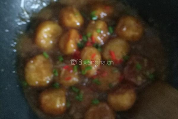 酱烧土豆丸的做法图解13