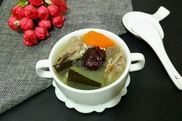 带皮冬瓜排骨汤
