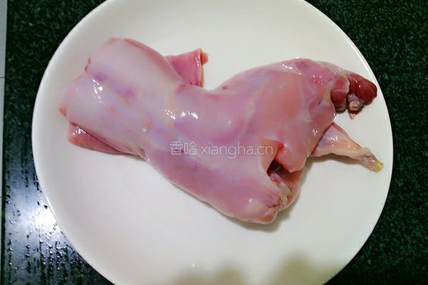 干煸兔丁的做法图解1