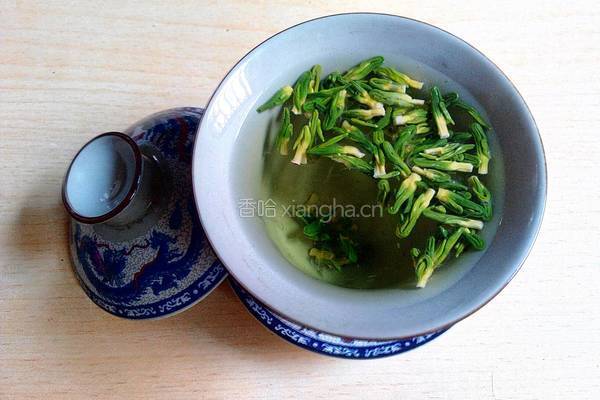 莲子心茶的做法图解4
