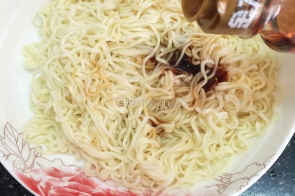 蚝油捞面的做法图解5