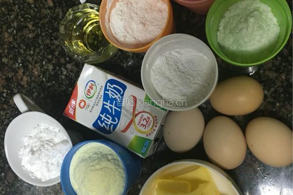 栗子奶黄馅冰皮月饼的做法图解1