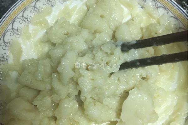 栗子奶黄馅冰皮月饼的做法图解10