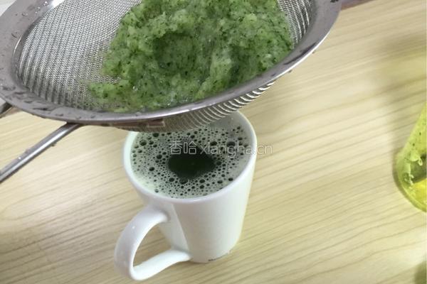 鲜榨青瓜汁的做法图解5