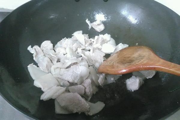 黄瓜炒肉片的做法图解4