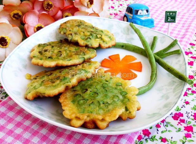 豆角烀饼