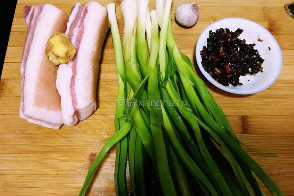 豉香回锅肉的做法图解1