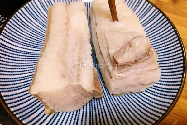 豉香回锅肉的做法图解3
