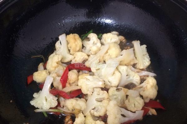 红烧菜花的做法图解6
