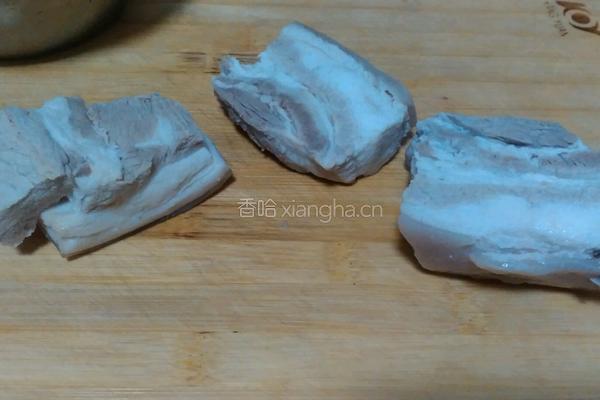 冬笋肉片的做法图解1