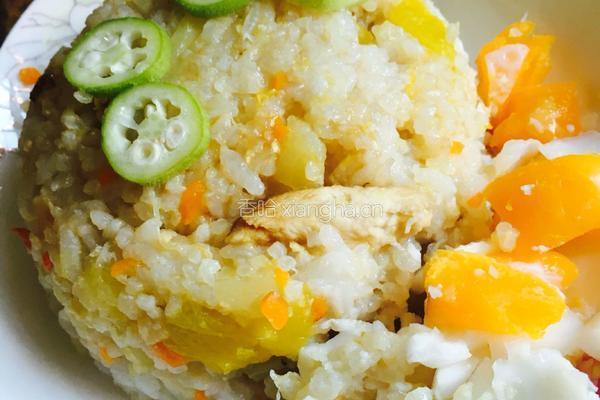 便捷健康电饭锅焖饭的做法图解4