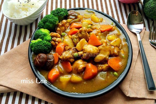 咖喱鸡肉的做法图解10
