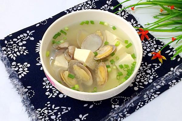 蛤蜊豆腐汤的做法图解7