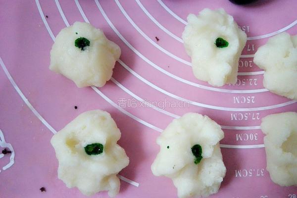 五彩冰皮月饼的做法图解8