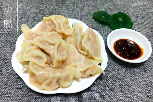 胡萝卜香菇猪肉水饺的做法图解15