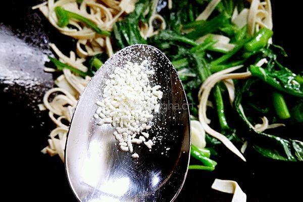千张烧青菜的做法图解7