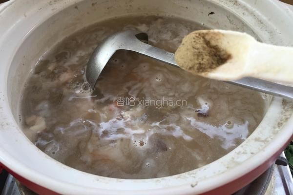 香菇青菜粥的做法图解7