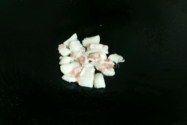 香菇炒肉的做法图解4
