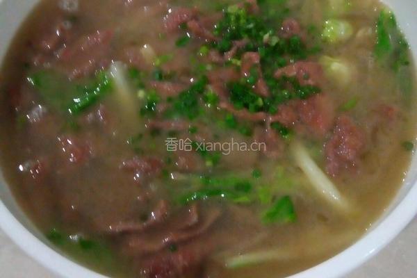 猪肝汤的做法图解10