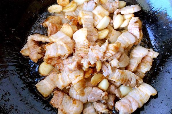 大蒜炒肉片的做法图解6