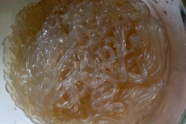 凉拌红薯粉条的做法图解4